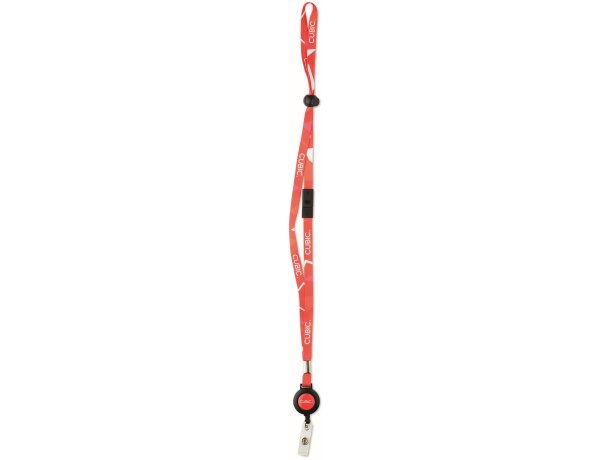 Lanyard sublimación con doming