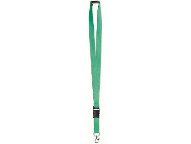 Lanyard satinado con hebilla