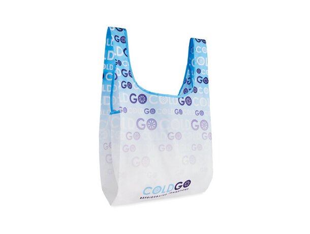 Bolsa de compra plegable con bolsillo interior merchandising