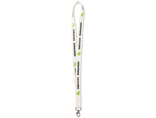 Lanyard de fibra de maíz