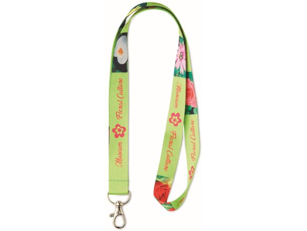 Lanyard de pet reciclado para sublimación. personalizado