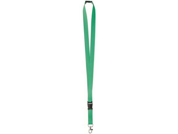 Lanyard satinado con hebilla