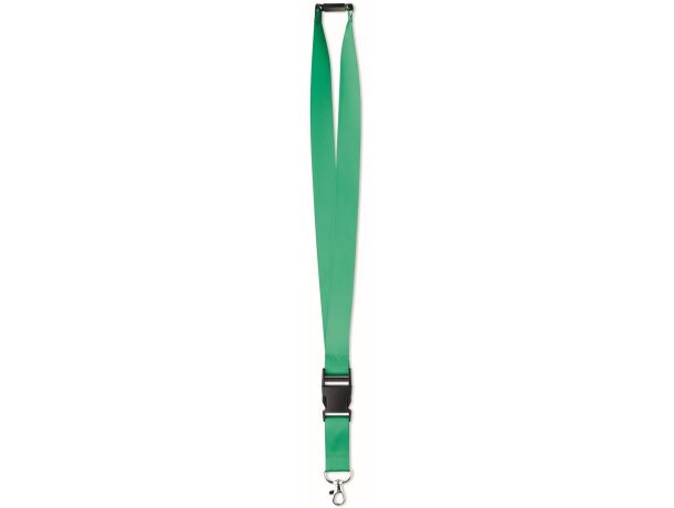 Lanyard satinado con hebilla