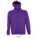 Sudaderas con capucha para personalizar de hombre Sol&#039;s algodón 320 g/m2 morado oscuro