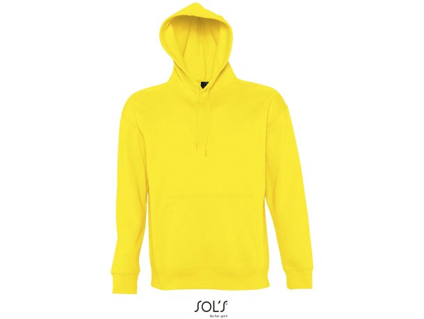 Sudaderas con capucha para personalizar de hombre Sol&#039;s algodón 320 g/m2 limón