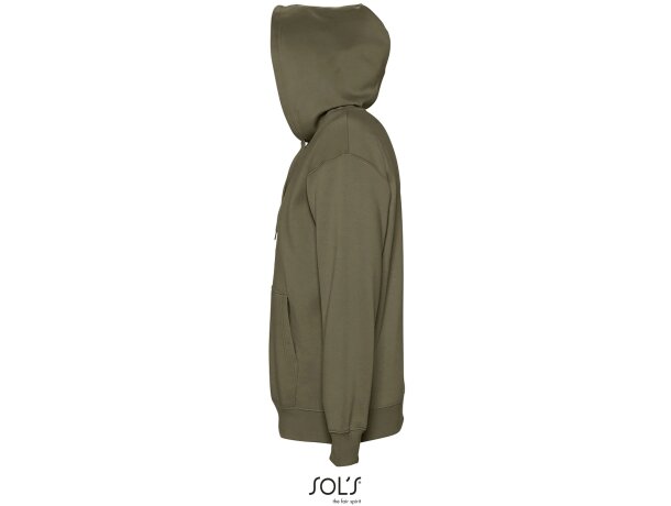 Sudaderas con capucha para personalizar de hombre Sol&#039;s algodón 320 g/m2 army