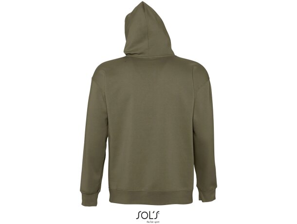 Sudaderas con capucha para personalizar de hombre Sol&#039;s algodón 320 g/m2 army