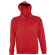 Sudaderas con capucha para personalizar de hombre Sol&#039;s algodón 320 g/m2 rojo