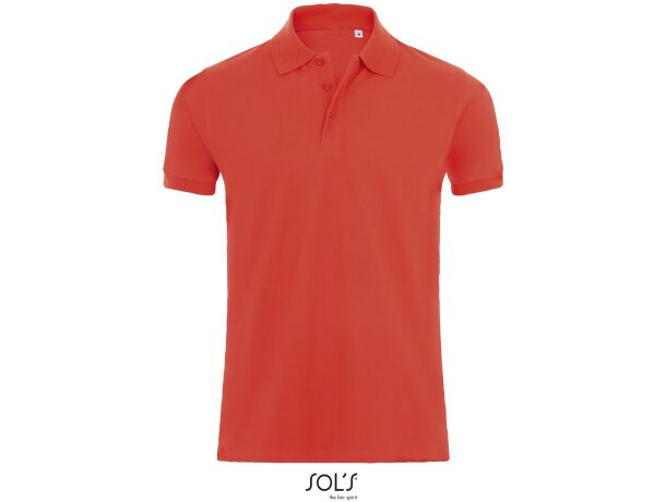 Polo manga corta phoenix men color sols