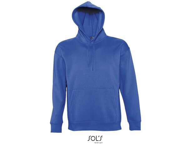 Sudaderas con capucha para personalizar de hombre Sol&#039;s algodón 320 g/m2 azul royal