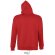 Sudaderas con capucha para personalizar de hombre Sol&#039;s algodón 320 g/m2 rojo