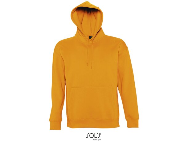 Sudaderas con capucha para personalizar de hombre Sol&#039;s algodón 320 g/m2 naranja