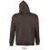 Sudaderas con capucha para personalizar de hombre Sol&#039;s algodón 320 g/m2 chocolate