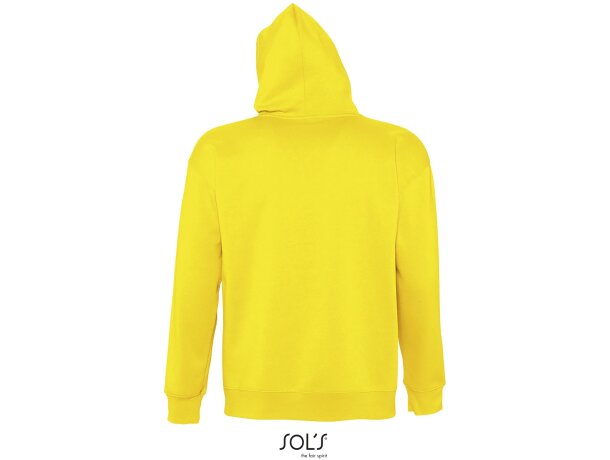 Sudaderas con capucha para personalizar de hombre Sol&#039;s algodón 320 g/m2 limón