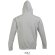 Sudaderas con capucha para personalizar de hombre Sol&#039;s algodón 320 g/m2 gris mezcla