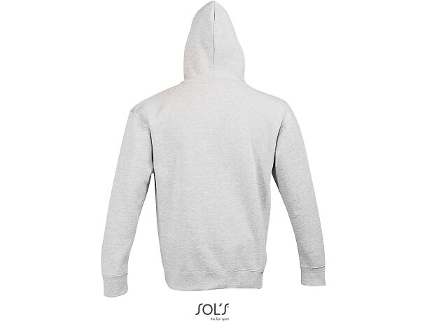 Sudaderas con capucha para personalizar de hombre Sol&#039;s algodón 320 g/m2 ash