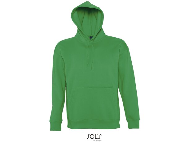 Sudaderas con capucha para personalizar de hombre Sol&#039;s algodón 320 g/m2 verde pradera