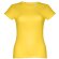 Camisetas manga corta THC Sofia 3XL para mujer algodón 100% 150 g/m2 Amarillo detalle 71