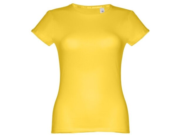 Camisetas manga corta THC Sofia 3XL para mujer algodón 100% 150 g/m2 Amarillo detalle 71