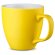 Taza Panthony Mat de porcelana de 450 mL amarillo