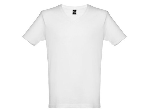 Camiseta manga corta para merchandising algodón 150 g/m2 Thc Athens Blanco detalle 4