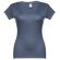 Camisetas mujer algodón cardado 150 g/m2 Thc Azul matizado detalle 8