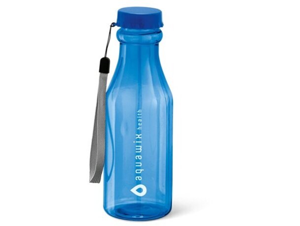 Botella Jim deportiva de 510 ml personalizada azul royal