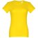 Camisetas mujer punto jersey algodón 190 g/m2 Thc Ankara Women Amarillo detalle 30