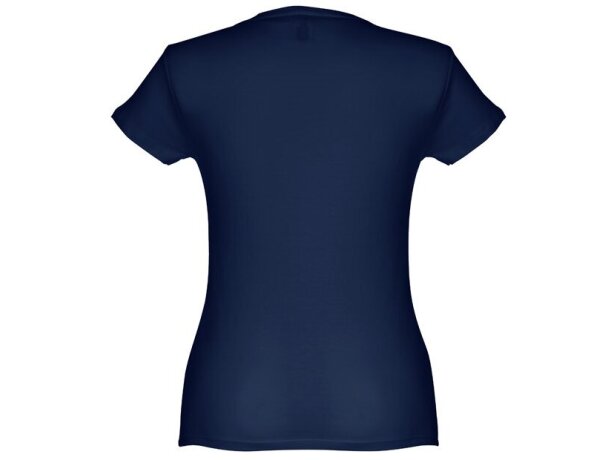 Camisetas mangas cortas corte entallado de algodón 150 g/m2 Thc Sofia Azul detalle 78