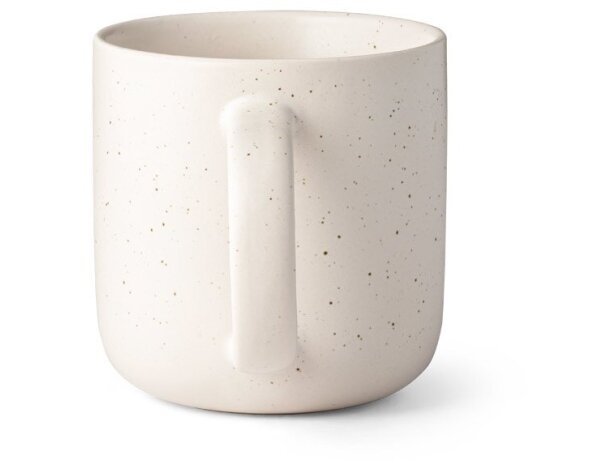 taza Constellation de cerámica de 370ml blanco pastel