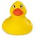 Pato Duck de goma de PVC amarillo