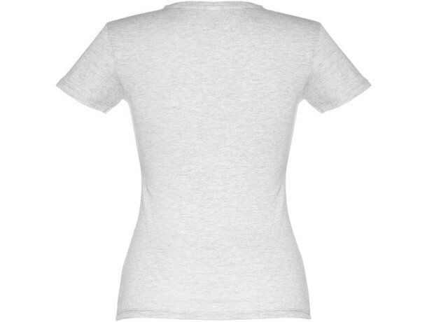 Camisetas manga corta THC Sofia 3XL para mujer algodón 100% 150 g/m2 Blanco matizado detalle 3