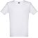 Camiseta promocional unisex THC Athens WH tubular corte regular algodón 100% 150 g/m2 Blanco detalle 2