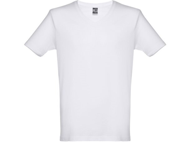 Camiseta manga corta para merchandising algodón 150 g/m2 Thc Athens Blanco detalle 2