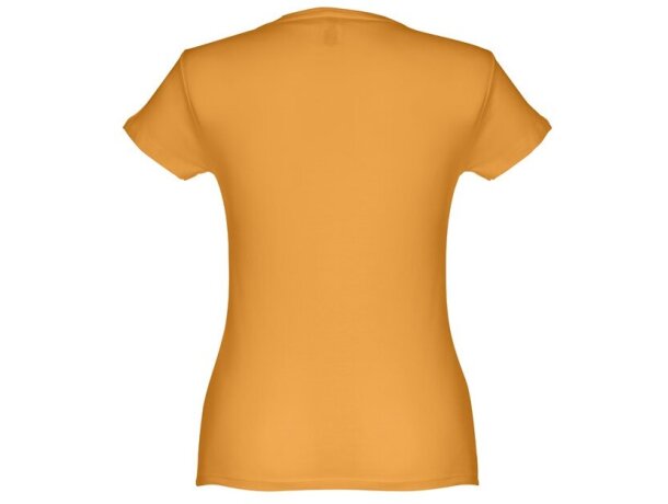 Camisetas mangas cortas corte entallado de algodón 150 g/m2 Thc Sofia Amarillo oscuro detalle 52