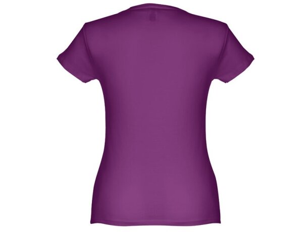 Camisetas manga corta THC Sofia 3XL para mujer algodón 100% 150 g/m2 Morado detalle 40