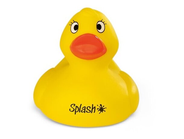 Pato Duck de goma de PVC amarillo