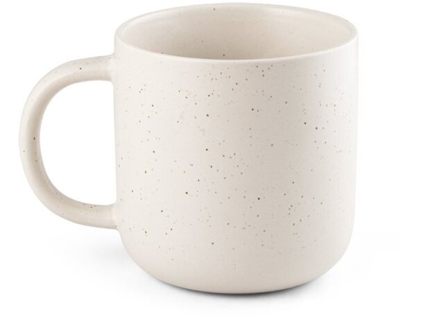 taza Constellation de cerámica de 370ml blanco pastel