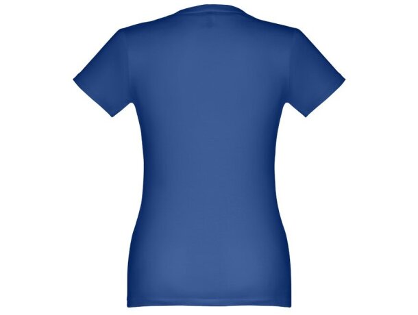 Camiseta para mujer publicidad THC Ankara Women algodón 100% 190 g/m2 entallada Azul royal detalle 24