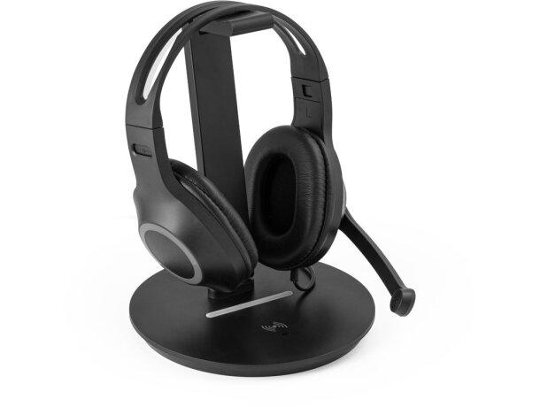 Soporte Gerst para auriculares negro