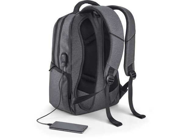 Mochila Spacio para portátil de 17 ' gris oscuro