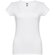 Camiseta corporativa entallada de mujer THC Athens Women WH algodón 100% 150 g/m2 detalle 1