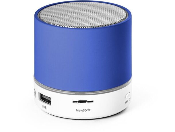 Altavoz de sobremesa en colores variados Perey Azul royal detalle 8