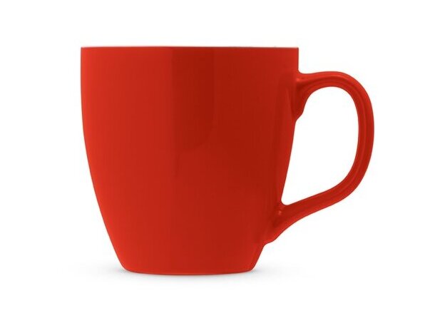 Taza Panthony de porcelana de 450 mL rojo