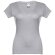 Camisetas mujer algodón cardado 150 g/m2 Thc Gris claro matizado detalle 11