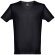 Camisetas mangas cortas poliéster unisex 150 g/m2 Thc Negro detalle 20