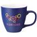 Taza Panthony Mat de porcelana de 450 mL azul royal