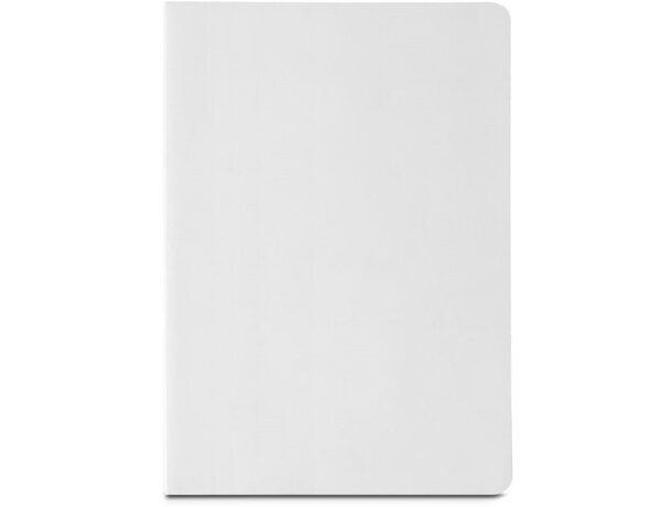 Libretas personalizadas Bloc Queiros de notas A5 papel piedra resistente Blanco detalle 4