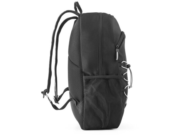 Mochilas para portátil publicitarias Delfos Backpack reflectantes 15.6'' Negro detalle 5