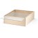 Caja Boxie Clear L de madera L natural claro